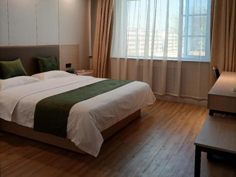 GreenTree Inn Shandong Jining Zoucheng East Kuangjian Road Business Hotel Exterior foto