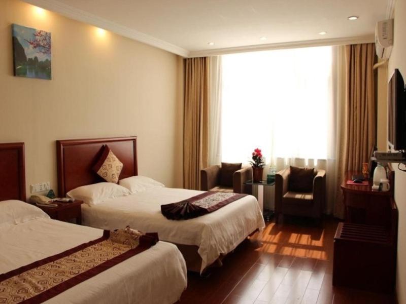 GreenTree Inn Shandong Jining Zoucheng East Kuangjian Road Business Hotel Exterior foto