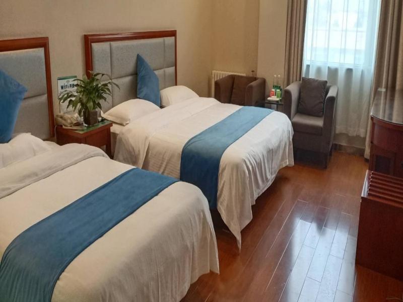 GreenTree Inn Shandong Jining Zoucheng East Kuangjian Road Business Hotel Exterior foto