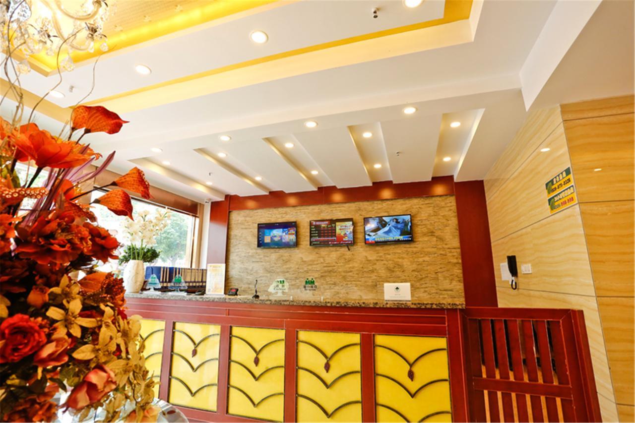 GreenTree Inn Shandong Jining Zoucheng East Kuangjian Road Business Hotel Exterior foto