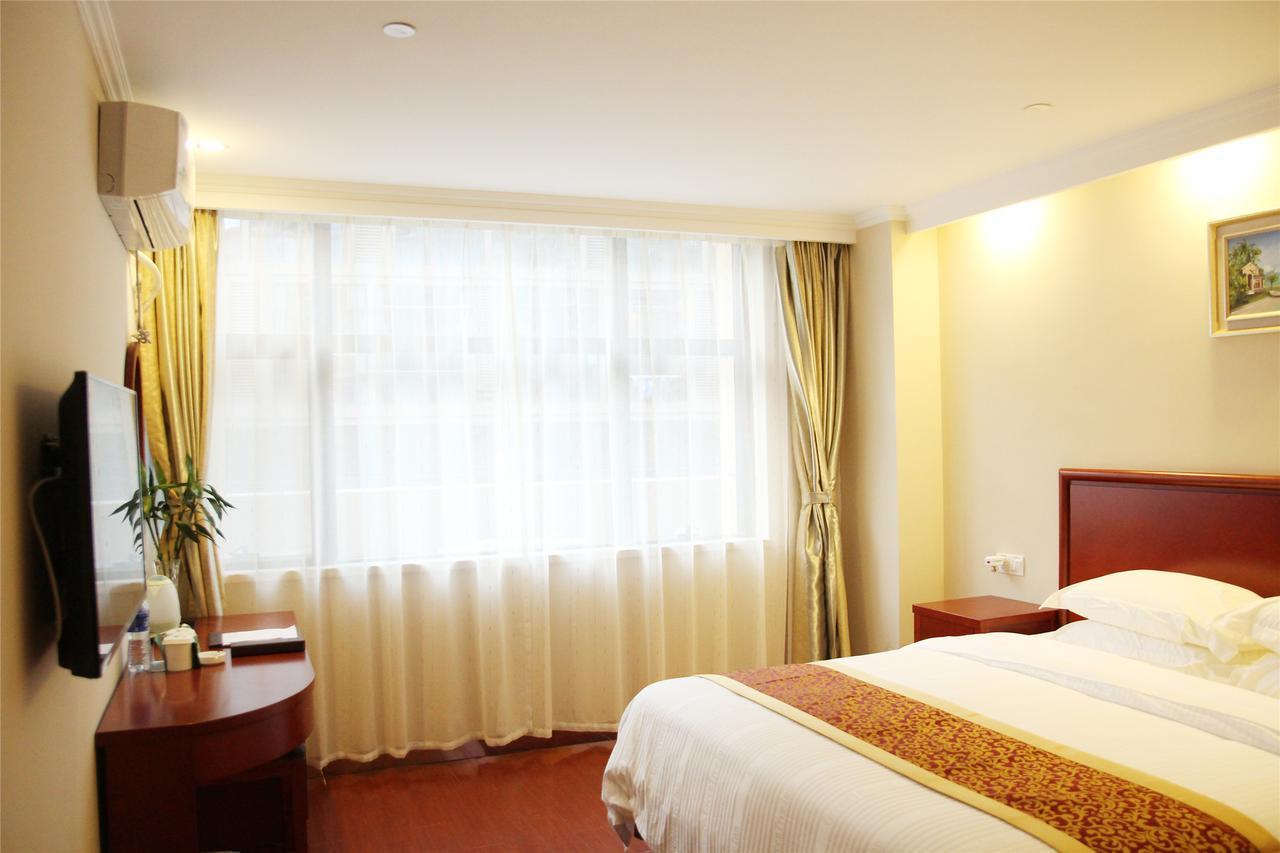 GreenTree Inn Shandong Jining Zoucheng East Kuangjian Road Business Hotel Exterior foto